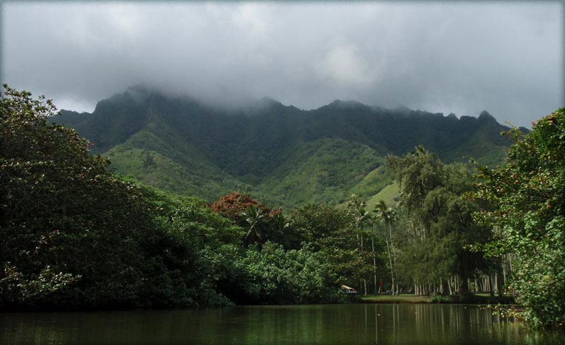 kayaking: kahana bay & stream