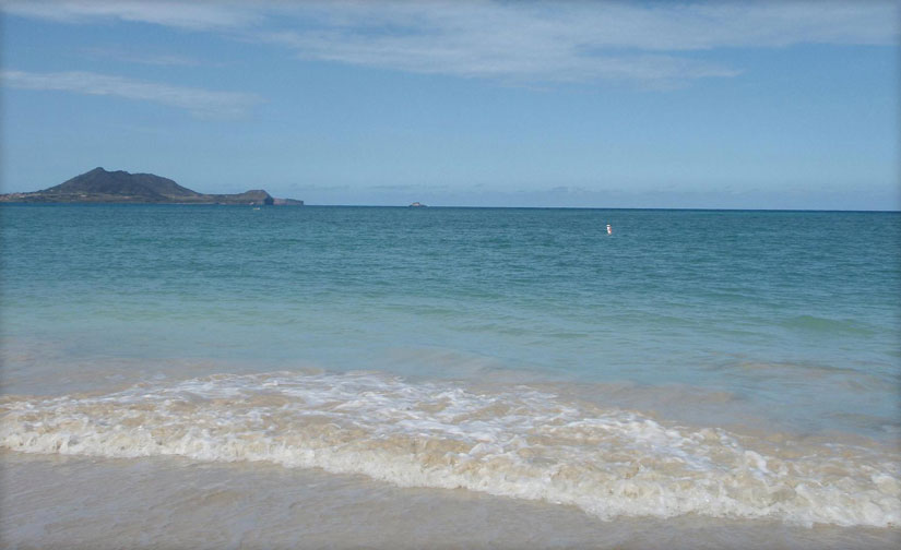 kayaking: kailua bay out to the Mokes