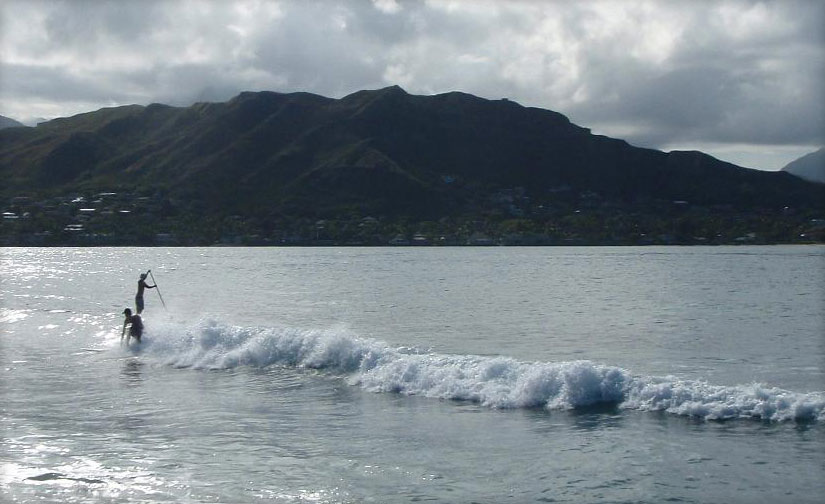 kayaking: kailua bay out to the Mokes