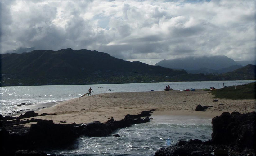 kayaking: kailua bay out to the Mokes